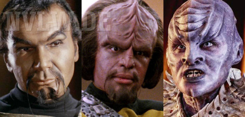 Klingonen im Wechsel der Zeit